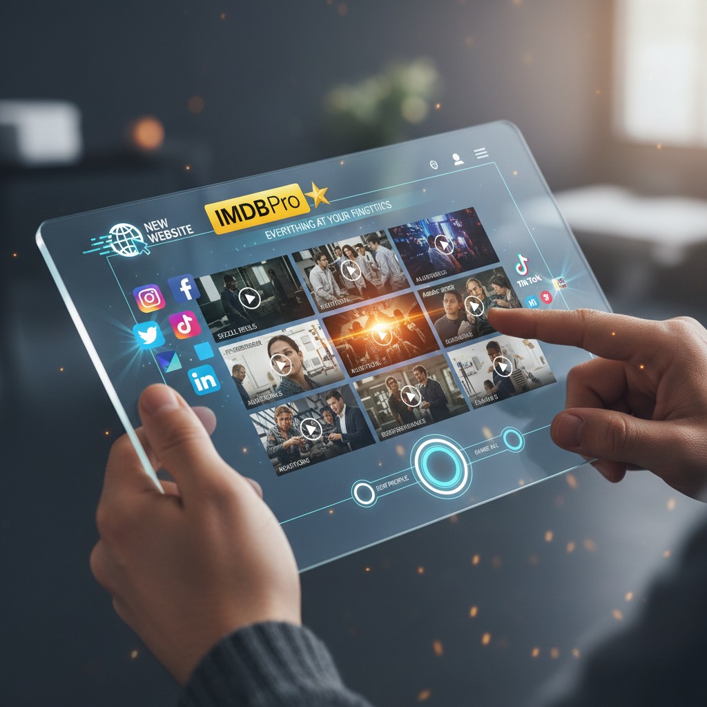From a new website to Imdbpro and all of your social media in the same place as your sizzle reels. Have everything at your fingertips